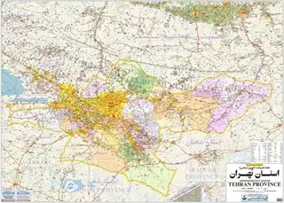نقشه تقسیمات کشوری