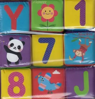 کتاب پارچه ای مکعب ابری اعداد