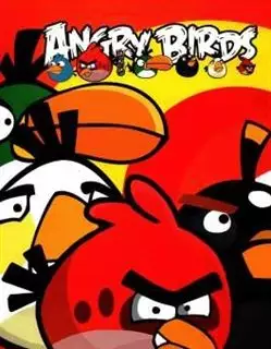 کتاب بزرگ رنگ آمیزی و طراحی Angry Birds