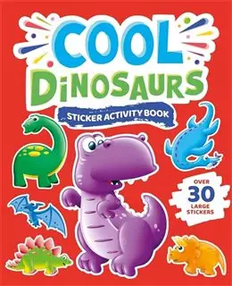 Cool Dinosaurs Stickers Activity Book