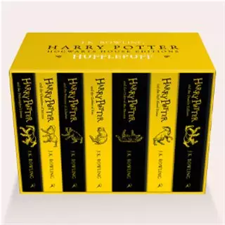 Harry Potter Hufflepuff House Editions Paperback Box Set