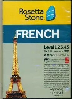 French Rosetta Stone Mac and Windows DVD