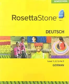 German Rosetta Stone 1-5  Mac and Windows DVD
