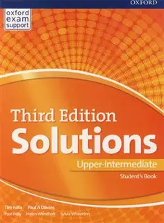 Solutions Upper Intermediate Students Book Workbook + CD