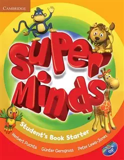 Super Minds Starter Students Book Workbook + CD