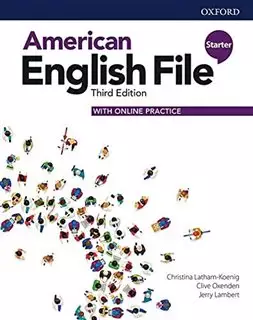 American English File starter Students Book Workbook + CD/ Third Edition