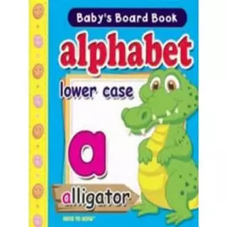 Babys Board Book/ Alphabet Lower Case