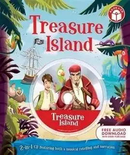 داستان انگلیسی Treasure Island Stage 4 + CD