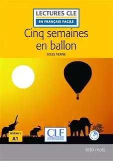 داستان فرانسوی Cinq Semaines En Ballon