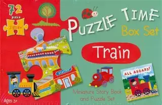 Puzzle & Book Box / Train