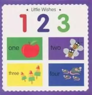 Padded Word Book / Little Wishes 123