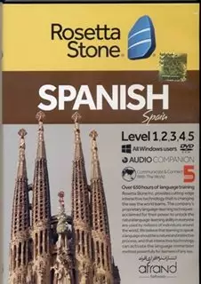 Spanish Rosetta Stone Mac and Windows / دی وی دی